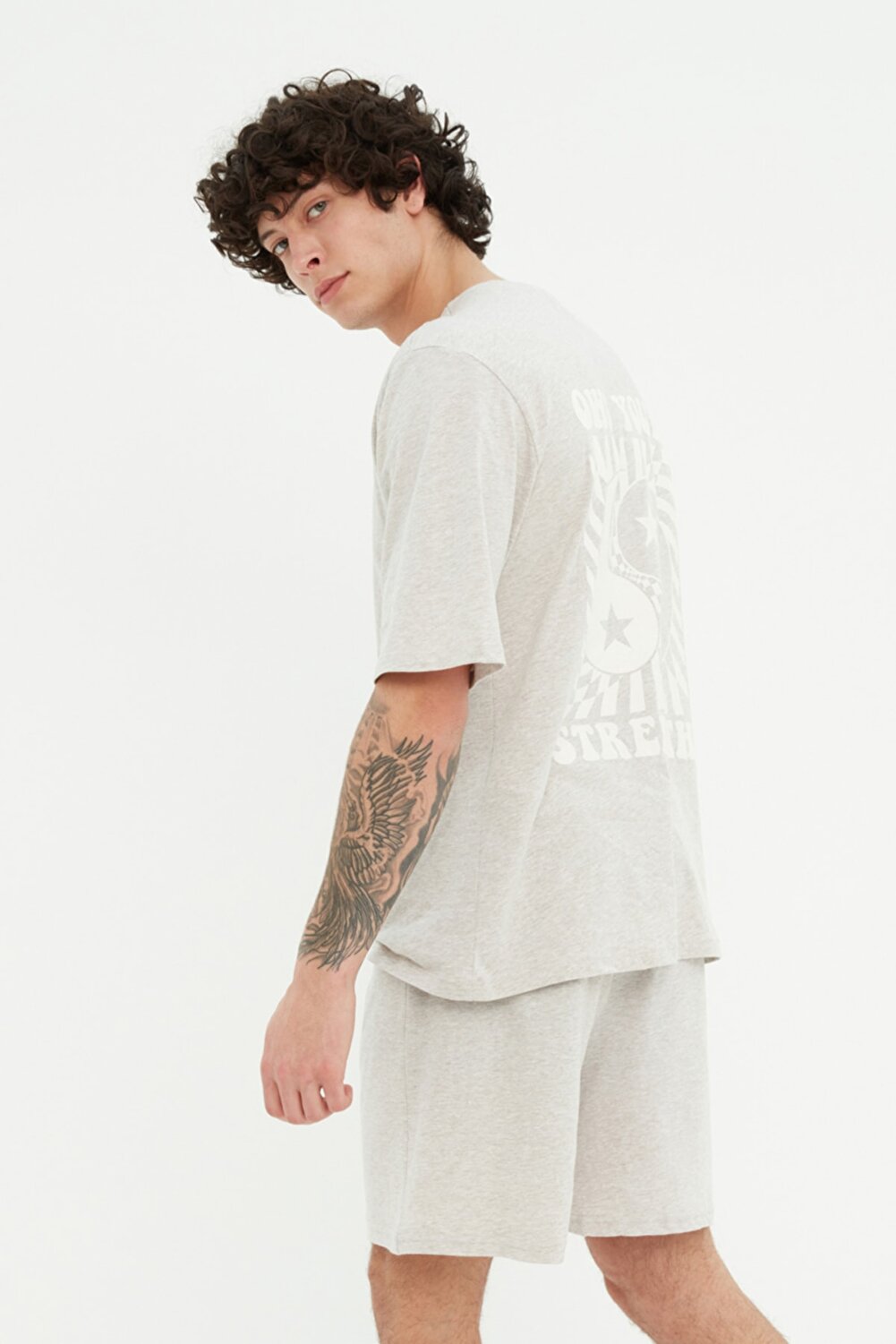 Pajama Set - Gray