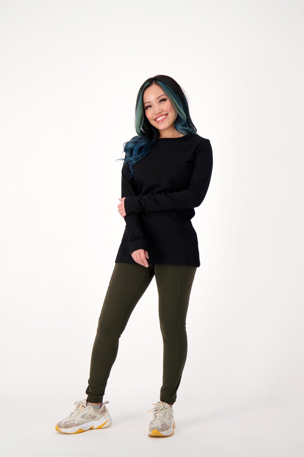 The Slim Fit Organic Cotton Long Sleeve Tee