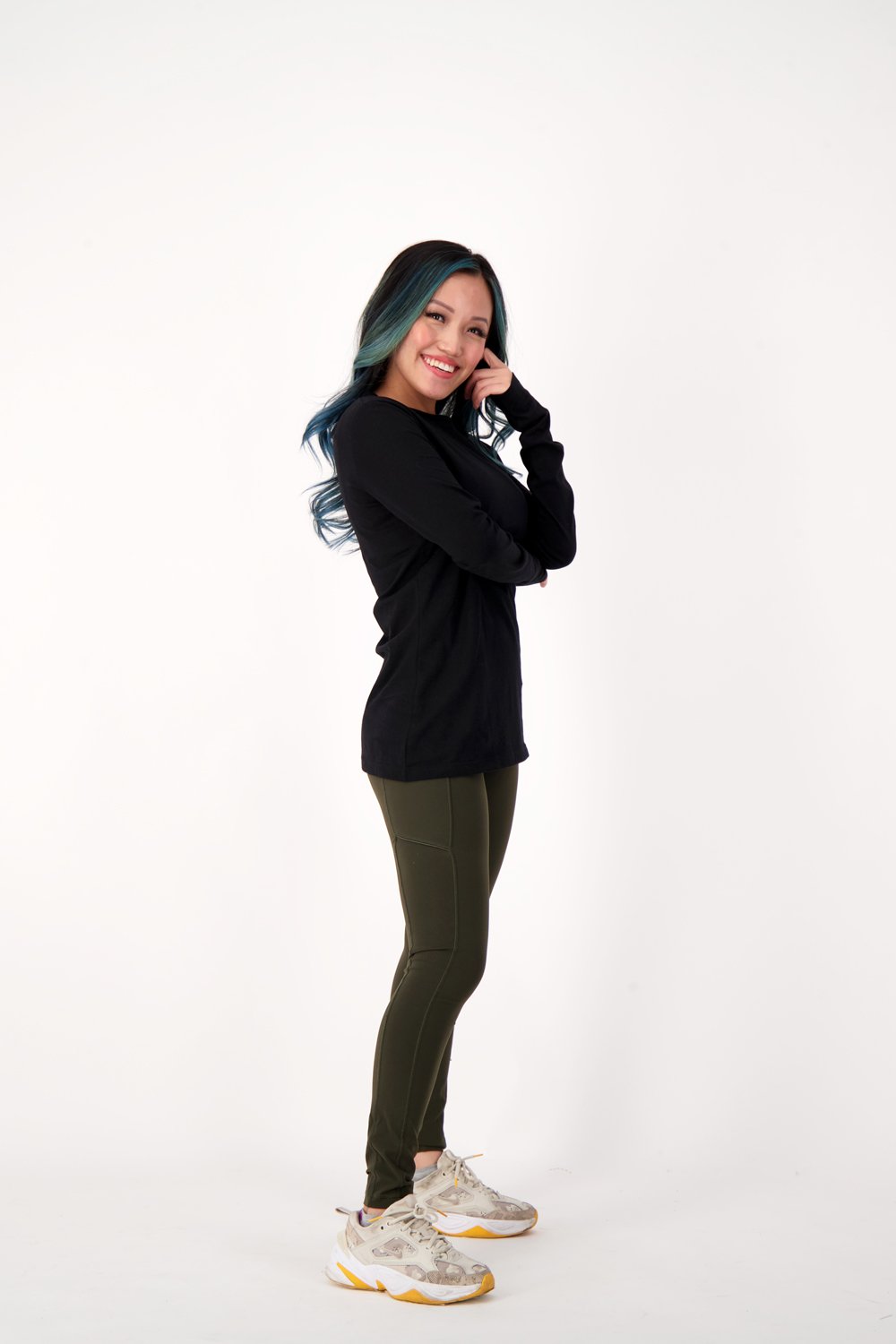 The Slim Fit Organic Cotton Long Sleeve Tee
