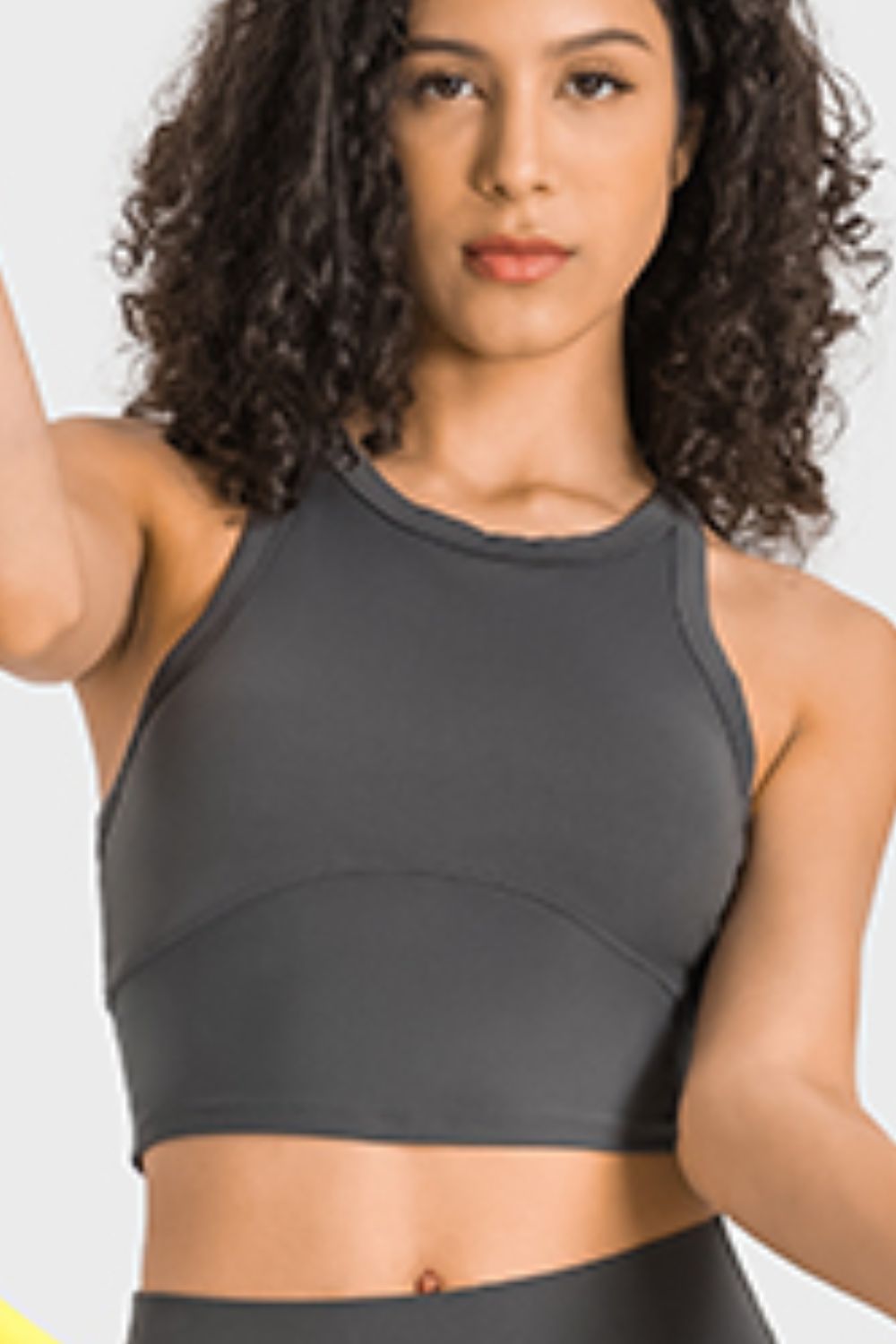 Millennia Racerback Cropped Sports Tank