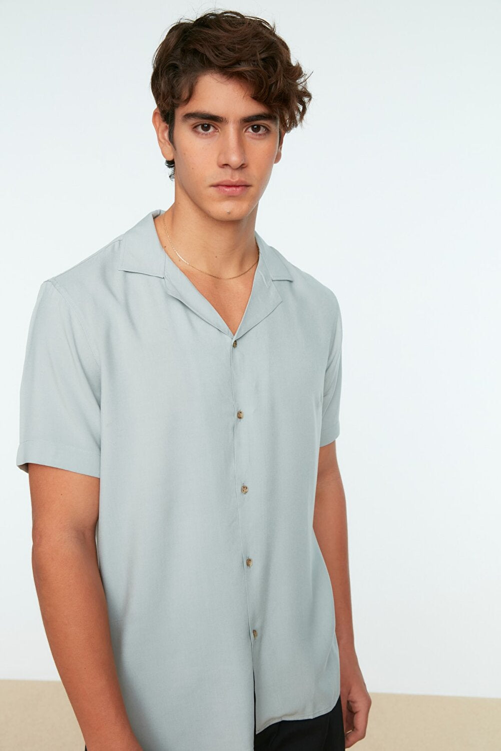 Shirt - Gray Regular Fit