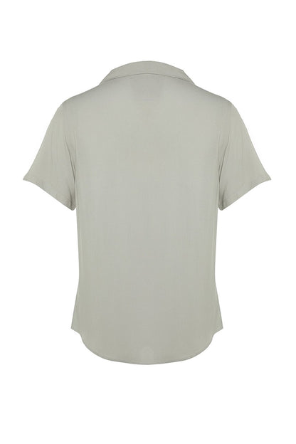 Shirt - Gray Regular Fit