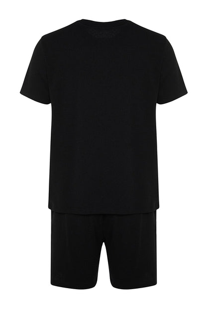 Pyjama - Black - Plain