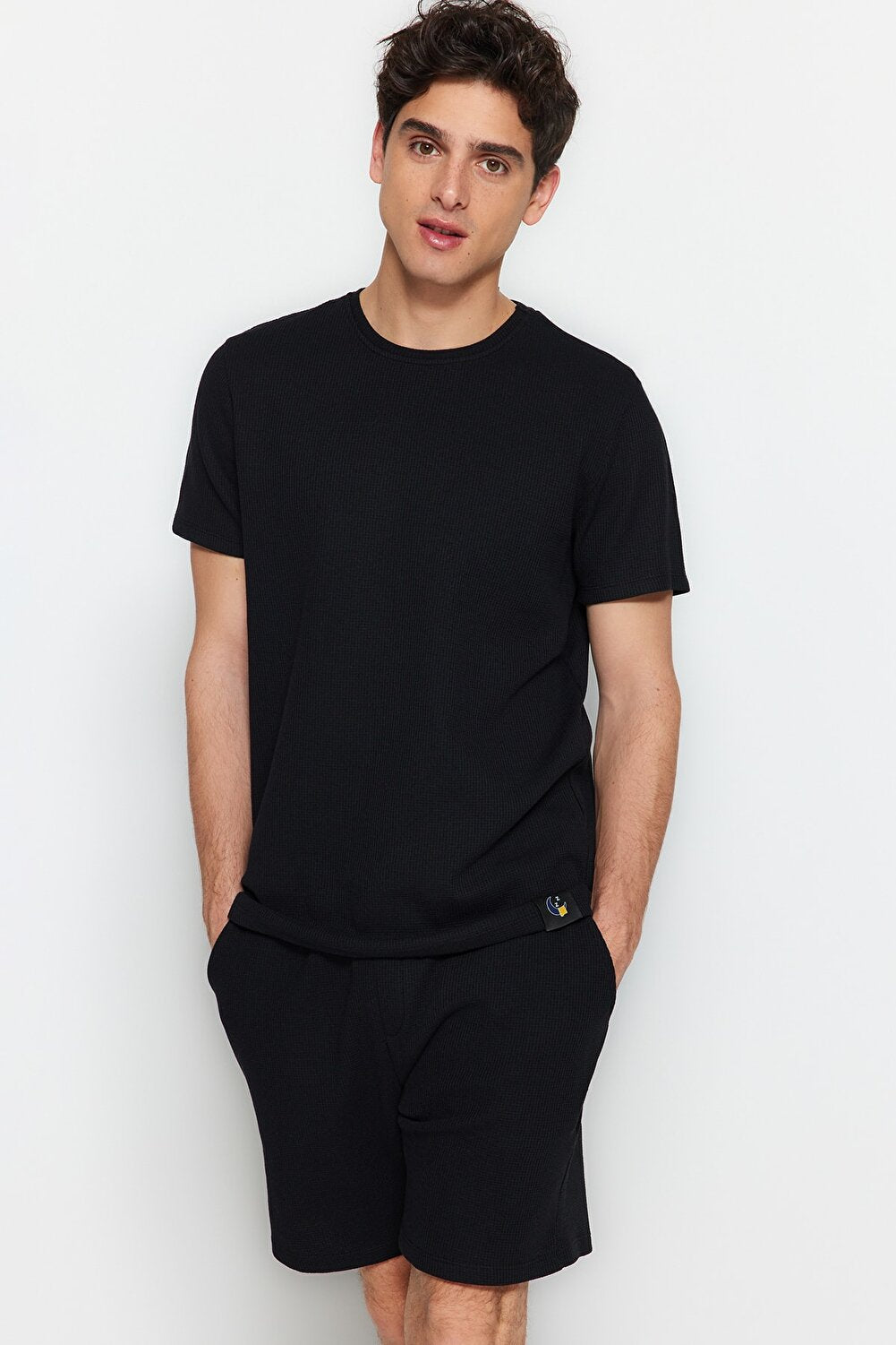 Pyjama - Black - Plain