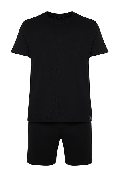 Pyjama - Black - Plain