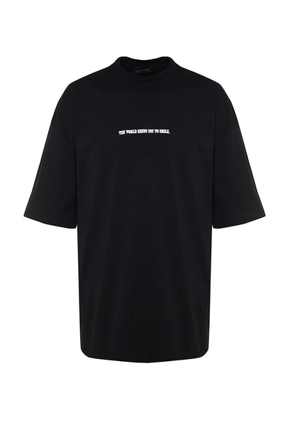 T-Shirt - Black - Oversized