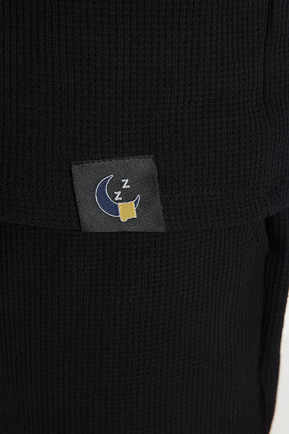 Pyjama - Black - Plain