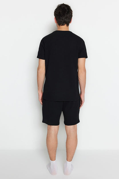 Pyjama - Black - Plain